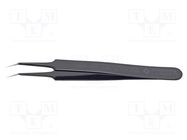 Tweezers; Blade tip shape: sharp; Tweezers len: 110mm; ESD BERNSTEIN