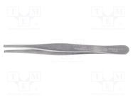 Tweezers; 120mm; Blade tip shape: round; universal BERNSTEIN