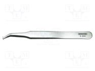 Tweezers; 120mm; Blade tip shape: trapezoidal; universal 