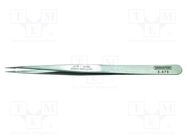 Tweezers; 140mm; Blade tip shape: sharp; universal BERNSTEIN