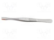 Tweezers; 145mm; Blade tip shape: shovel; universal BERNSTEIN