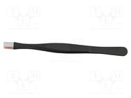 Tweezers; Blade tip shape: shovel; Tweezers len: 145mm; ESD 