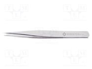 Tweezers; 110mm; Blade tip shape: sharp; universal BERNSTEIN