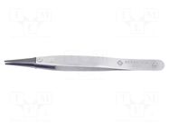 Tweezers; replaceable tips; Blade tip shape: rounded; ESD BERNSTEIN