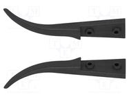 Spare part: tip; Blade tip shape: rounded; Blades: curved; ESD BERNSTEIN