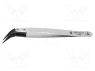 Tweezers; replaceable tips; Blade tip shape: sharp; ESD 