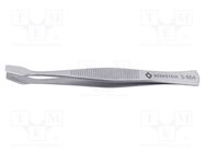 Tweezers; 105mm; Blades: curved; Blade tip shape: shovel BERNSTEIN