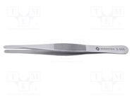 Tweezers; 120mm; Blade tip shape: flat,rounded; universal BERNSTEIN