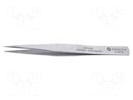 Tweezers; 130mm; Blade tip shape: flat; universal; tips serrated BERNSTEIN