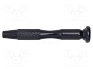 Screwdriver handle; ESD; 80mm; Mounting: 5/32",hexagonal 4mm BERNSTEIN