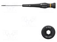 Screwdriver; hex key; precision; HEX 2,5mm; ESD BERNSTEIN