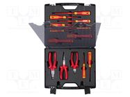 Kit: general purpose; insulated; case; 13pcs. BERNSTEIN