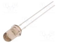 IR transmitter; 5mm; transparent; 45÷55mW; 15°; 1.6÷1.8VDC; THT OPTOSUPPLY