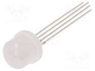 LED; 8mm; RGB; 100°; Front: convex; 2.1÷2.6/2.9÷3.4VDC; -30÷85°C OPTOSUPPLY