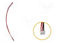 Cable; PIN: 4; MOLEX; Contacts ph: 1.25mm; L: 150mm 