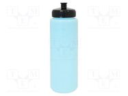 Tool: dosing bottles; blue (bright); polyurethane; 946ml; 1÷10GΩ ANTISTAT