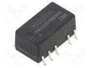 Converter: DC/DC; 1W; Uin: 4.5÷5.5V; Uout: 15VDC; Uout2: -15VDC; SMT 