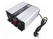 Converter: DC/AC; 600W; Uout: 230VAC; Out: AC sockets 230V; 12V AZO DIGITAL