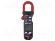 Meter: multifunction; digital,pincers type; LCD; (6000); True RMS BRYMEN