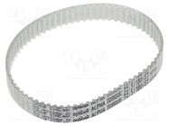 Timing belt; T2.5; W: 8mm; H: 1.3mm; Lw: 180mm; Tooth height: 0.7mm OPTIBELT