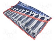 Wrenches set; spanner; 10pcs. KING TONY