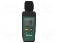 Meter: sound level; LCD; Sound level: 30÷130dB; 0.0315÷8kHz; 85g EXTECH