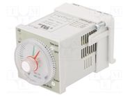 Timer; 1,2s÷300h; DPDT; 250VAC/5A; Usup: 12÷240VAC; 12÷240VDC; 88 FINDER