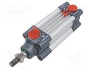 Profile cylinder; Piston diam: 12mm; Piston stroke: 25mm; 1÷10bar PNEUMAT