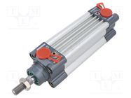 Profile cylinder; Piston diam: 12mm; Piston stroke: 50mm; 1÷10bar PNEUMAT