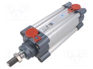 Profile cylinder; Piston diam: 20mm; Piston stroke: 80mm; 1÷10bar PNEUMAT