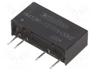 Converter: DC/DC; 1W; Uin: 11.4÷12.6V; Uout: 15VDC; Iout: 67mA; SIP7 AIMTEC