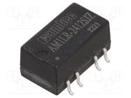 Converter: DC/DC; 1W; Uin: 22.8÷26.4V; Uout: 12VDC; Iout: 84mA; SMT AIMTEC