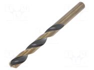 Drill bit; for metal; Ø: 12mm; high speed steel PROLINE