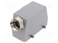 Enclosure for connectors: HDC; size H-B 16; for cable; angled LAPP