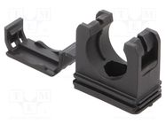 Bracket; polyamide 6; SILVYN® KLICK-RH; -40÷115°C; black; Size: 21 LAPP