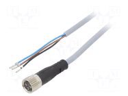Cable: for sensors/automation; M8; PIN: 3; straight; 5m; plug; 60VDC FESTO