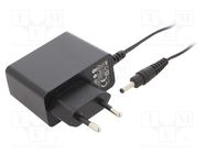 Power supply: switching; mains,plug-in; 5VDC; 2A; 10W; Plug: EU POS