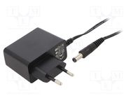 Power supply: switching; mains,plug-in; 5VDC; 2A; 10W; Plug: EU POS