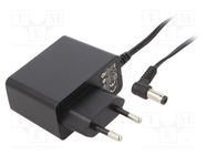 Power supply: switching; mains,plug-in; 5VDC; 2A; 10W; Plug: EU POS