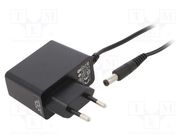 Power supply: switching; mains,plug-in; 5VDC; 2A; 10W; Plug: EU POS