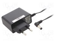 Power supply: switching; mains,plug-in; 12VDC; 0.5A; 6W; Plug: EU POS