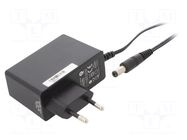 Power supply: switching; mains,plug-in; 12VDC; 2A; 24W; 86.2%; POSC POS