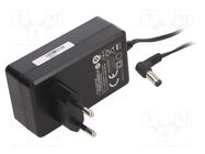 Power supply: switching; mains,plug; 12VDC; 3A; 36W; Plug: EU; black POS