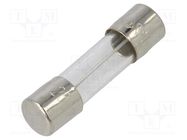 Fuse: fuse; time-lag; 500mA; 250VAC; glass; 5x20mm; brass; bulk OPTIFUSE