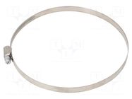 Cable tie; Ø: 130÷150mm; W: 9mm; Material: chrome steel AISI 430 PNEUMAT