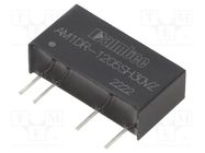 Converter: DC/DC; 1W; Uin: 11.4÷12.6V; Uout: 5VDC; Iout: 200mA; SIP7 