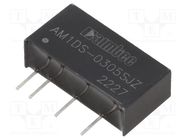 Converter: DC/DC; 1W; Uin: 2.97÷3.63VDC; Uout: 5VDC; Iout: 200mA AIMTEC