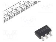 IC: voltage regulator; LDO,linear,fixed; 1.8V; 150mA; SOT25; SMD TOREX