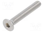 Screw; M6x40; 1; Head: countersunk; hex key; HEX 4mm; DIN 7991 