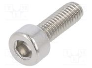 Screw; M4x12; 0.7; Head: cheese head; hex key; HEX 3mm; DIN 912 KRAFTBERG